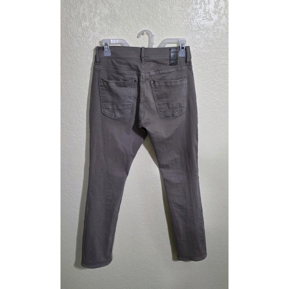 Depart West Jeans Mens 28x32 Seeker Taper Performance Stretch Green Grey Khaki - Picture 2 of 6